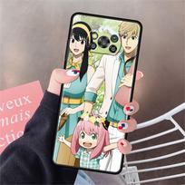 Dėklas skirtas Xiaomi Mi Poco X3 NFC X4 Pro F3 F4 GT M4 M3 F1 C40 11 Lite 11T minkštas silikonas Funda telefono dangtelis Anime SPY×FAMILY Shell Poco X4 GT white