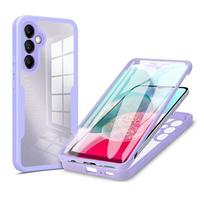 360 viso korpuso ekrano apsauga skaidrus dėklas Samsung Galaxy A54 A34 A14 A13 A24 A23 A73 A53 A33 smūgiams atsparus telefono dėklas For Samsung A34 mėlyna