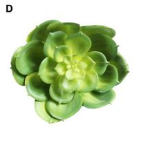 1vnt plastikiniai netikri dirbtiniai sukulentai bonsai sodo namų biuro dekoras D