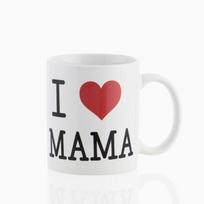 Puodelis su užrašu I Love Mama puodelis motinos dienai dovana mamai