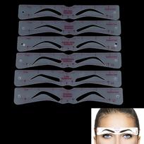 One-Piece Eyebrow Card Crush Eyebrow Sticker Eyebrow Thrush Card gray