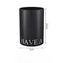 Couple Mouthwash Cup Home Dormitory Toothbrush Toothpaste Toiletry Cup Outdoor Travel Toothbrush Cup 10*7cm juoda