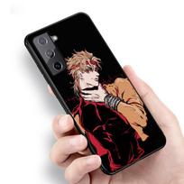 Anime JoJo Dio Brando For Samsung Galaxy S22 S21 S20 FE Ultra Pro Lite S10 5G S10E S9 S8 S7 S6 Edge Plus Black Phone Case Samsung S9 Plus beige