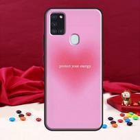Ins Style Spiritual Angel Hippie For Samsung Galaxy A34 A54 A14 A52 A32 A22 A12 A13 A53 A11 A51 A71 A50 Phone Case Samsung A14 blue