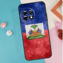 Haiti Haitian Flag Case For OnePlus 12 11 9 10 Pro 9RT 10T 10R 12R OnePlus Nord CE 2 Lite 3 2T N10 N20 Cover OnePlus 10R blue