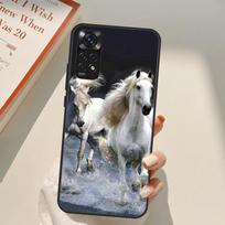 Horses Running Case For Xiaomi Redmi Note 10 8 9 11 Pro 8T 9S 10S 11S Redmi 10C 9C 9A 9T K50 K40 Gaming Redmi Note 9 black