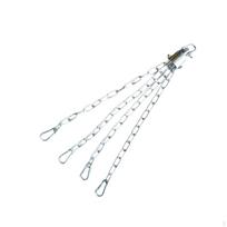 Punching Bag Hanger, Boxing Hanger Chain 4 Strand Hanging Iron Chains Swivel Mma Heavy white
