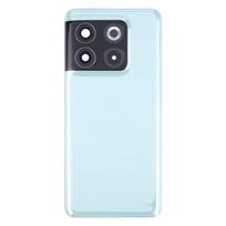 Baterijos galinis dangtelis, skirtas OnePlus 10T su fotoaparato objektyvo dangteliu Telefono galinio korpuso keitimas juoda