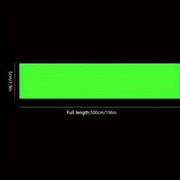 5M Ultra-Bright Glow-in-the-Dark Staircase Safety Tape Fluorescent Green Anti-Collision Adhesive Sticker with PVC Material for Stage and Fire Warning Width 5cm*Length 5m green