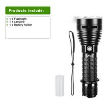 XHP120 IPX8 vandeniui atsparus nardymo žibintuvėlis Profesionalus nardymo žibintuvėlis nardymo lemputė magnetinis jungiklis nardymo lempa povandeninis žibintuvėlis Kit D juoda
