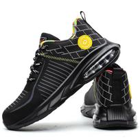 Labor Insurance Shoes Men's Steel Head Anti-smashing and Anti-piercing Safety Shoes Wear-resistant and Breathable Protective Shoes 37
