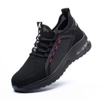 Anti-smashing Shoes, Low-top Lightweight Steel Baotou Work Labor Insurance Shoes, Anti-piercing Safety Shoes 48 black