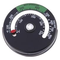 Magnetinis židinio krosnelės termometras židinio temperatūros monitorius gray