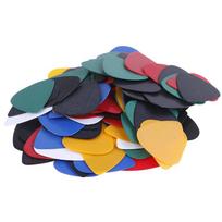 100 vnt. akustinis celiulioidinis elektrinis spalvotas sklandus gitaros rinkiklio rinkinys 100pcs black