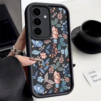 Mažų gėlių telefono dėklas Samsung Galaxy S24 S23 S22 Ultra S20 S21 FE A55 A54 A53 A52 A34 A15 A14 A35 5G minkštas silikoninis dangtelis For Galaxy A15 5G
