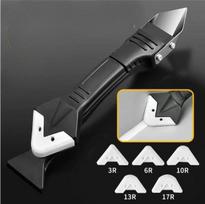 10pcs 5in1 Scraper Scraper Glue Artifact Glass Glue Shovel Glue Seam Tools Scraper Scraper Multi-Function Spatula Glue Cleaning Sealin 1pcs