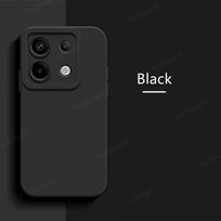 „Redmi Note 13 Pro 5G Case Redmi Note 13 Pro Cover Fundas Coque Camera Protector Skystas silikoninis nugaros dėklas Redmi Note 13 Pro For Note13Pro 5G juoda