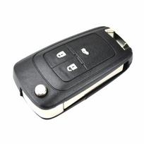 Automobilio apverčiamas nuotolinio rakto dėklo dangtelis, skirtas Opel / Vauxhall Astra Chevrolet Cruze Orlando Holden Cruze nuotolinio raktų laikiklio apsauga juoda