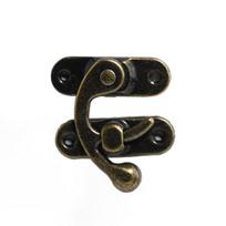 Jewelry Retro Tin Box Lock New Chinese Style Storage juoda