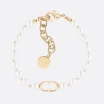 Popular In Europe And America In  ,100 %S925 Sterling Silver Vintage Bracelet For Ladies Inlaid Pearl High -End Jewelry With beige