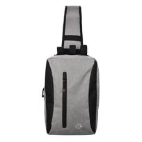 Bicycle Bag Mountain Bike Handlebar Bag Multi-functional Design Convertible Backpack Large Capacity not insulated pilka spalva