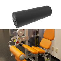 1 Piece Foam Foot Pad Roller Support Round Soft Sponge Sleeve for Weight Bench Home juoda