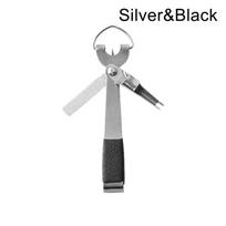 4 In 1 Stainless Steel Fishing Nipper Quick Knot Cutter Line Clipper Hook Eye Cleaner Sharpener Tool Tackle Gear Accessories