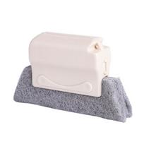 Plyšių valymo šveitimo šepetys Langų įdubų šepetys Vonios kambario grindų šepetys Buitinis valymo šepetys Grindų plytelių šepetys 14*2.5*8cm abrikosas