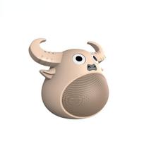 Mini nešiojamas lauko Bluetooth garsiakalbis, karvės formos belaidis garsiakalbis smėlis