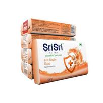 Sri Sri TATTVA shuddhta ka naam Anti Septic Soap | For Germ Protection| Buy 6 Get 2 Free | 100gm Each beige