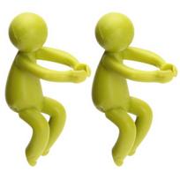 1 vnt / 6 vnt Augalų atrama vandeniui atspari augalų dauginimui Buddy Mini Man augalų laikiklis skintoms gėlėms daigams augalams puoselėti