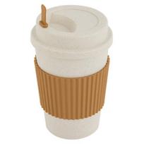 Water Cup Food Grade Anti-scald Multipurpose Compact High-Temperature Resistant Juice Beverage for Household tamsiai oranžinės spalvos
