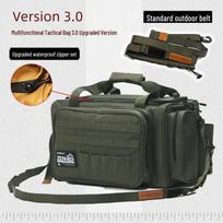 Portable Outdoor Camping Picnic Bag with Tableware Storage and Tactical Compartment 3.0 Improved Version