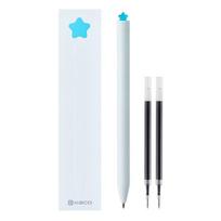 1Pcs 0.5MM Nib Ink Stationery Back To School Ink Refills Cute Gel Ink Pen  Office Stationery Gift yellow white