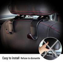 Cute and multifunctional car hooks for seat backs - stylish rear-seat interior accessory