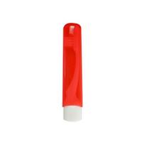 Oral Care Non-Slip Travel Toothbrush Good Ultra-Light Cleansing Massage Folding raudona