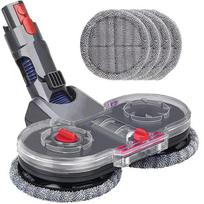 Mopgalis su vandens bakeliu Dyson V7 V8 V10 V11 dulkių siurbliui Pakeičiami valymo priedai gray