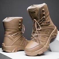 Botas Tacticas Hombre  Autumn High Top Shoes Large Size  Boots Outdoor Sports Casual Boots Men's Shoes Mountaineering boots 39