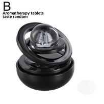 New Solar Car Air Freshener Rotating Aromatherapy Diffusing Auto Original Interior Accessories Accessorires Perfume M0M2