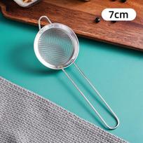 Large Stainless Steel Kitchen Colander for Noodles, Dumplings, and Juices Medium-7cm blue