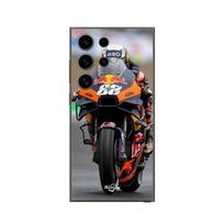 Case - Maniacase - Samsung Galaxy S24 ULTRA - Black - Flexible - Moto GP juoda