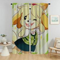 Curtains for Living Room Curtain for Room 2 Panel Animal Crossings Shades Halloween Decoration Partition Home Interior Curtains W50xH70cmx2pcs