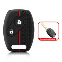 Silikoninis automobilio rakto dėklas Honda Civic 2006-2011 2017 Accord CRV 2003 2007 Jazz HRV juoda
