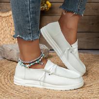 Fashion Women Sneakers Shoes 2024 Now Fashion Women Vulcanized Sneakers Shoes Casual Flat Shoes Designer for Women  Zapatos De Mujer 36 balta