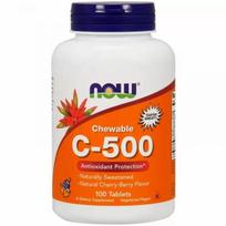 Now Foods - Vitamin C-500,  100 TABS ORANGE