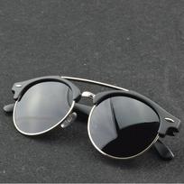 Clara Vida Women Pilot Fashion UV400 UV100% Polaroid TAC Polarized Sunglasses Sun Glasses juoda