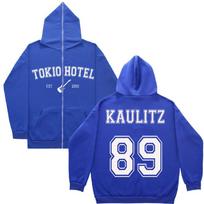 Rock band Tokyo 89 back printed hoodie high street retro oversized sweatshirt gothic S