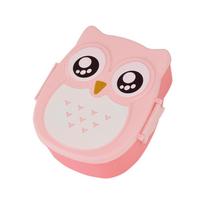 Miela Bento pietų dėžutė Kawaii vaikams, mokyklinukams, japoniško stiliaus, darželinukams, nešiojama maisto dėžutė sumuštiniams Pink beige