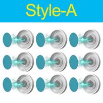 30/2 vnt. Stiprūs magnetiniai kabliukai Sieniniai nuotolinio valdymo pulto magnetinis laikiklis Raktams nuo pametimo Kabliukas Namų biuro organizatorius 2PCS(1 Pair)
