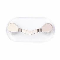 2/1 vnt. Magnetinis pakabinamas akinių laikiklis Daugiafunkciniai saulės akinių ausinių laido segtukai Akinių kablys Drabužių magnetinis segtukas Sagtys 1PC white